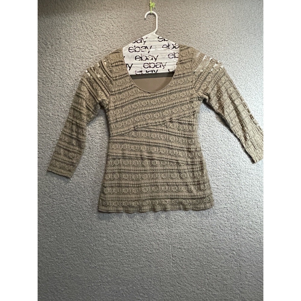 Max Studio Women's  Shirt Long Sleeve‎ Large